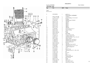 SAME solar 55 c Tractor Parts Catalogue Manual Instant Download