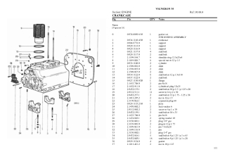 SAME vigneron 35 Tractor Parts Catalogue Manual Instant Download