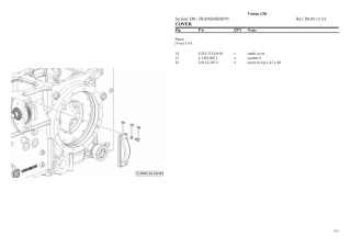 SAME virtus 130 Tractor Parts Catalogue Manual Instant Download
