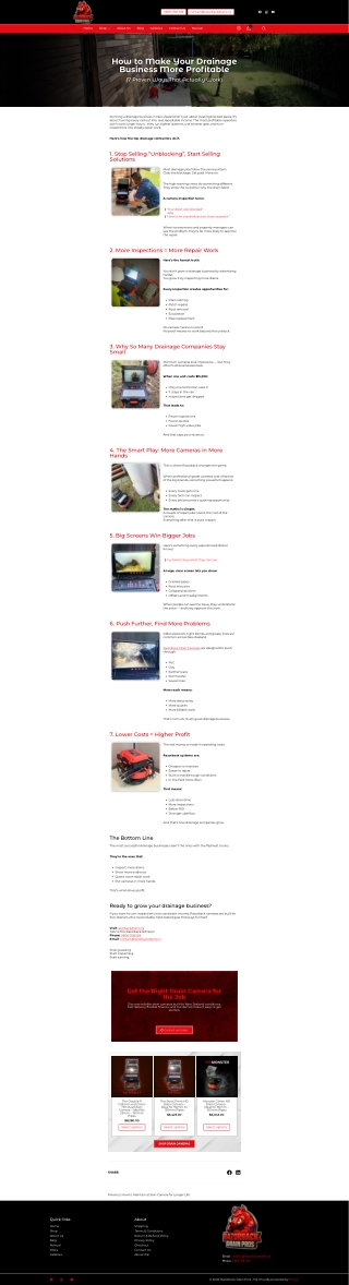 How to Make Your Drainage Business More Profitable