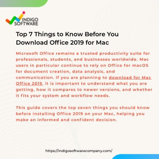 Top 7 Things to Know Before You Download Office 2019 for Mac