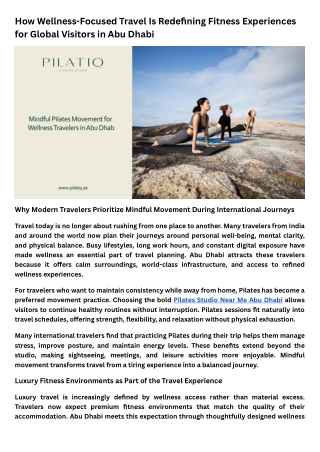 Wellness Studio Abu Dhabi