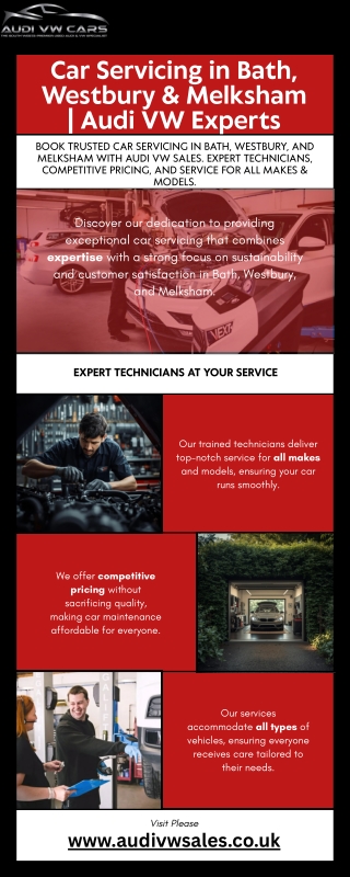 Car Servicing in Bath, Westbury & Melksham  Audi VW Experts
