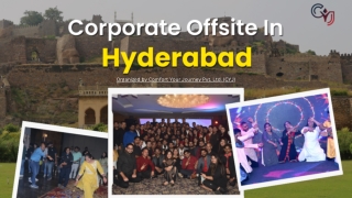 Corporate Offsite Tour with Conference Venues in Hyderabad