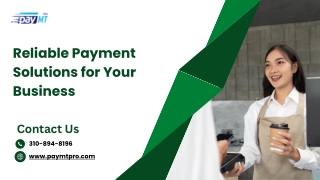 Reliable Payment Solutions for Your Business