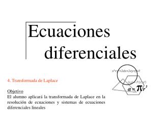 Ecuaciones 	diferenciales