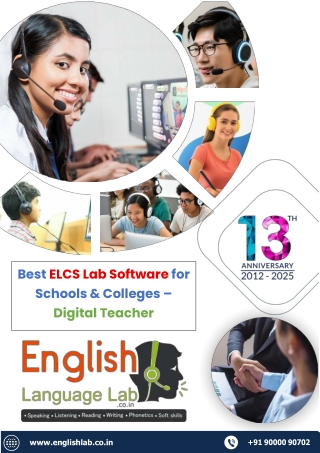 Best ELCS Lab Software for Schools & Colleges – Digital Teacher