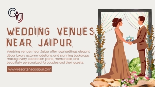 Wedding Venues Near Jaipur for Dreamy Celebrations