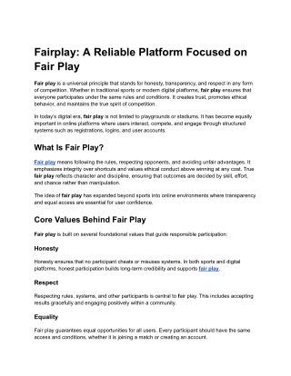 Fair Play_ Meaning, Importance, and Its Role in Sports and Online Platforms (1)
