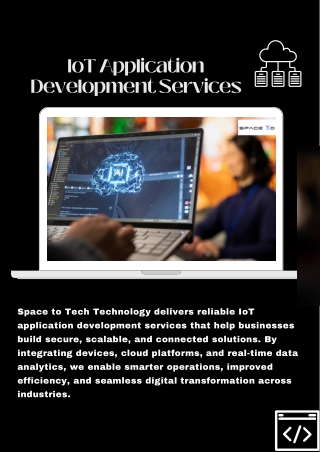 IoT Application Development Services for Smart Connectivity