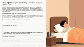Sleeping-and-Coughing-Useful-Tips-by-Paras-Hospital-to-Sleep-Well