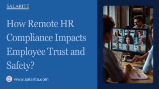 How Remote HR Compliance Impacts Employee Trust and Safety