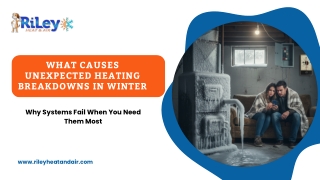 What Causes Unexpected Heating Breakdowns in Winter