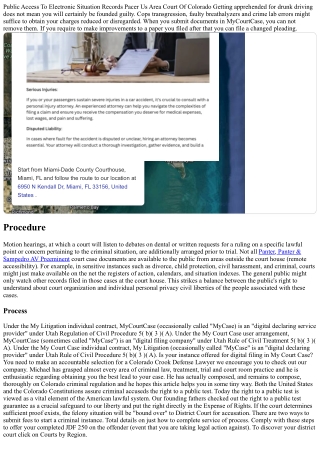 Public Accessibility To Electronic Instance Documents Pacer Us District Court Of