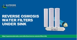 Top Reverse Osmosis Water Filters Under Sink for Homes