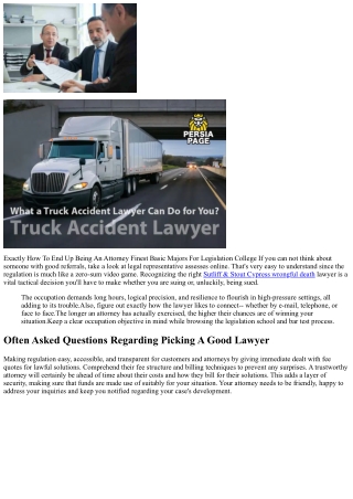 How To End Up Being A Lawyer: Actions And Education And Learning Needs