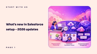 What’s new in Salesforce setup – 2026 updates