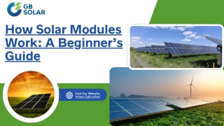 How Solar Modules Work A Beginner’s Guide