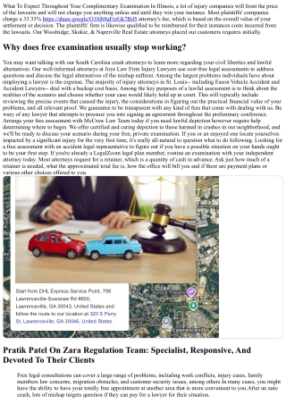 Recognizing What Is A Cost-free Legal Assessment