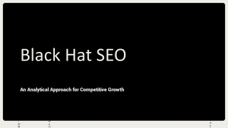 The Role of Black Hat SEO Tools and Software in Scaling Operations in Ultra-Competitive Digital Markets
