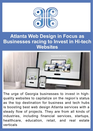 Atlanta Web Design in Focus as Businesses racing to Invest in Hi-tech Websites