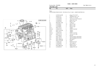 HURLIMANN xs80 Tier 3 Tractor Parts Catalogue Manual Instant Download (SN 1001 and up; 10001 and up)