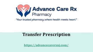 Transfer Prescription