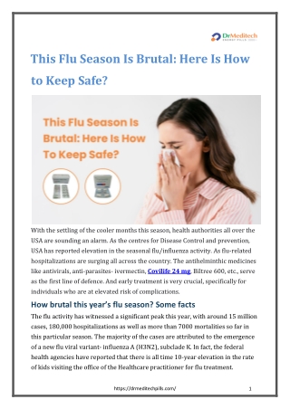 This Flu Season Is Brutal Here Is How To Keep Safe