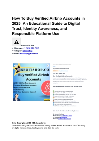 How To Buy Verified Airbnb Accounts in 2025 (1)