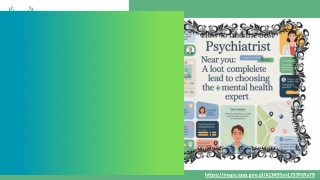 How to Find the Best Psychiatrist Near You: A Complete Local Guide to Choosing