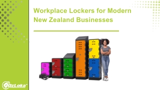 Workplace Lockers for Modern New Zealand Businesses