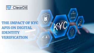 The Impact of KYC APIs on Digital Identity Verification