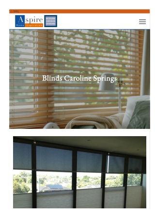 Blinds Caroline Springs