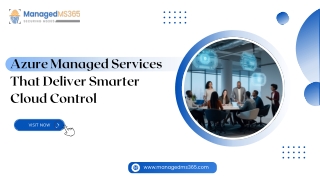 Azure Managed Services That Deliver Smarter Cloud Control
