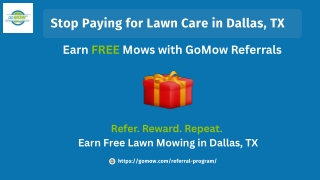 Stop Paying for Lawn Care in Dallas, TX
