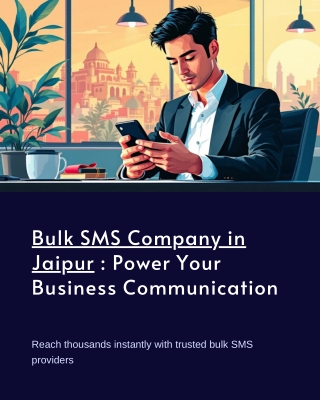 Bulk SMS Company in Jaipur for Businesses | Arihant Global