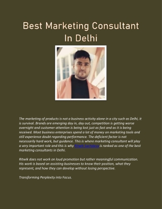 Best Marketing Consultant In Delhi  3