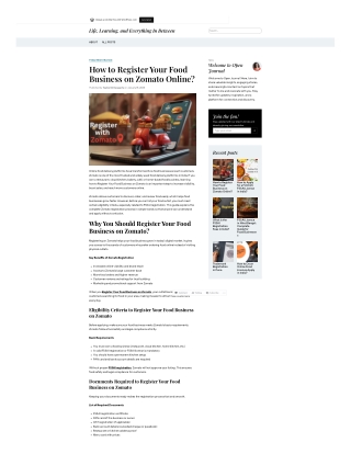 How to Register Your Food Business on Zomato Online?