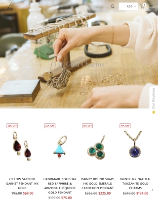 14K Gold Charms – Timeless Accents with Everyday Elegance