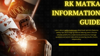 Matka Game Rate Details