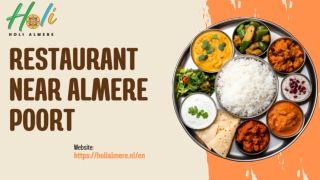 Restaurant Near Almere Poort