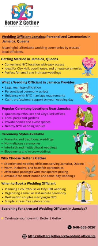 Wedding Officiant Jamaica