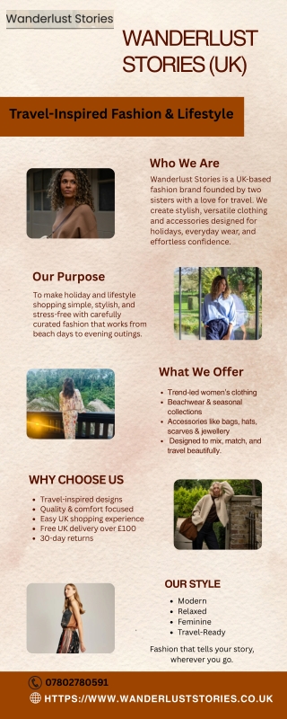 Wanderlust Stories | Luxury Resort, Beachwear & Vacation Fashion UK