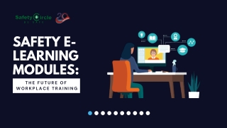 Safety E-Learning Modules