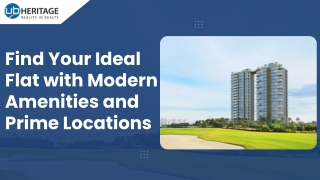 Find Your Ideal Flat with Modern Amenities and Prime Locations