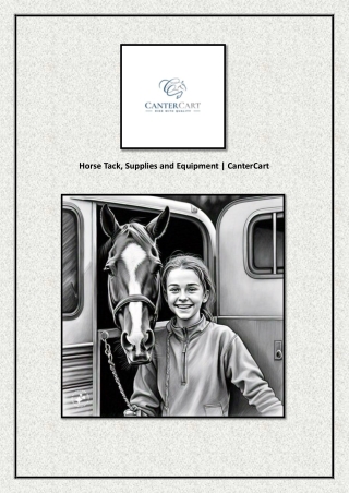 Horse Tack, Supplies and Equipment | CanterCart
