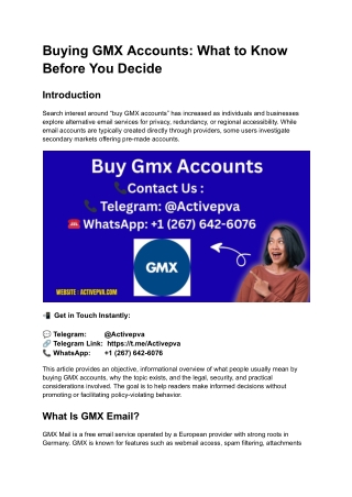 Buying GMX Accounts_ What to Know Before You Decide