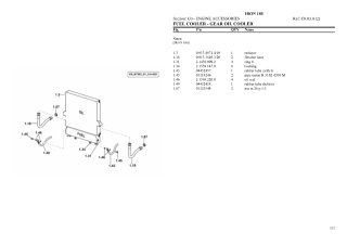 SAME iron 180 Tractor Parts Catalogue Manual Instant Download