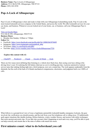 How a Car Lockout Service Works: Step-via-Step Guide to Getting Back at the Road