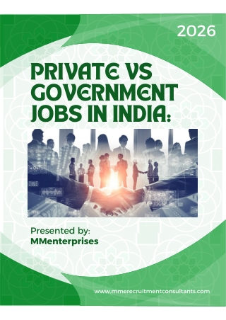 Private vs Government Jobs in India 2026